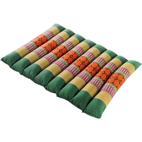 Zafuko Rollable Cushion - Organic Kapok Filling, use Rolled or Flat for Yoga - Picture 2 of 4